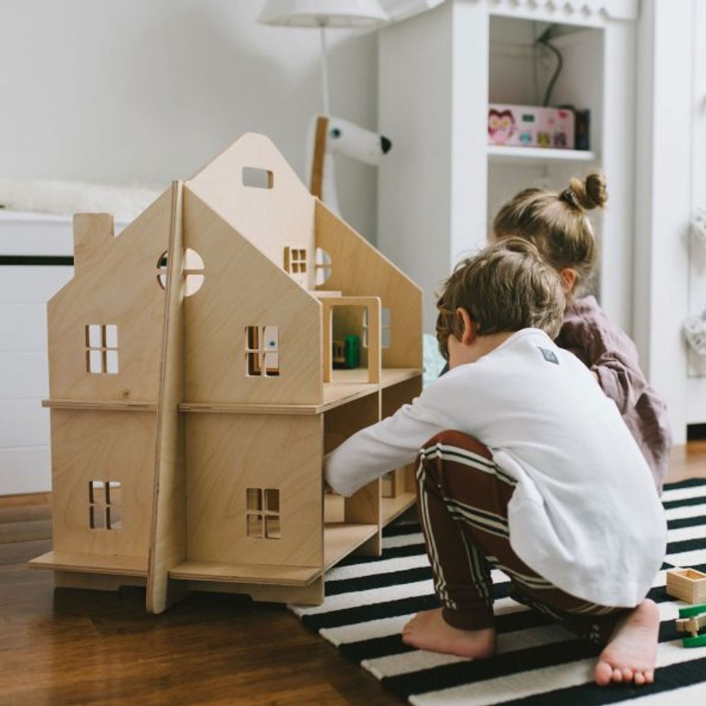 Jouets enfants - Maison de poupée DEKORNIK en contreplaqué sûr ! - DEKORNIK