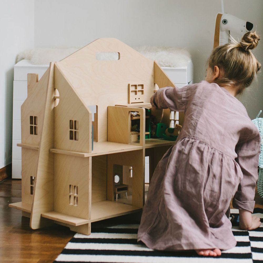 Jouets enfants - Maison de poupée DEKORNIK en contreplaqué sûr ! - DEKORNIK