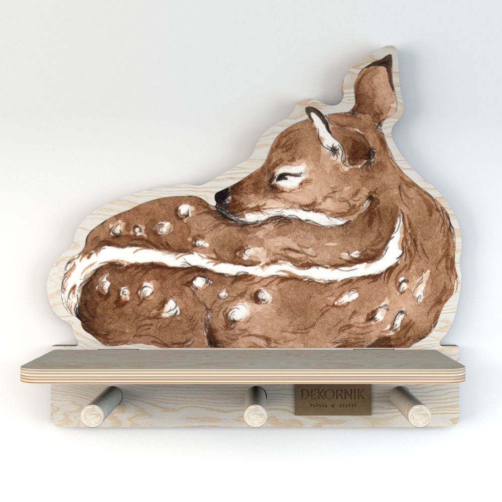 Kids accessories - Mini Shelf Deer DEKORNIK - DEKORNIK