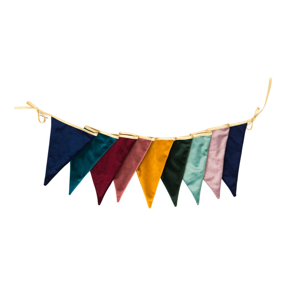 Children's party decorations - Velvet Garland Magic 200 cm - BETTY'S HOME