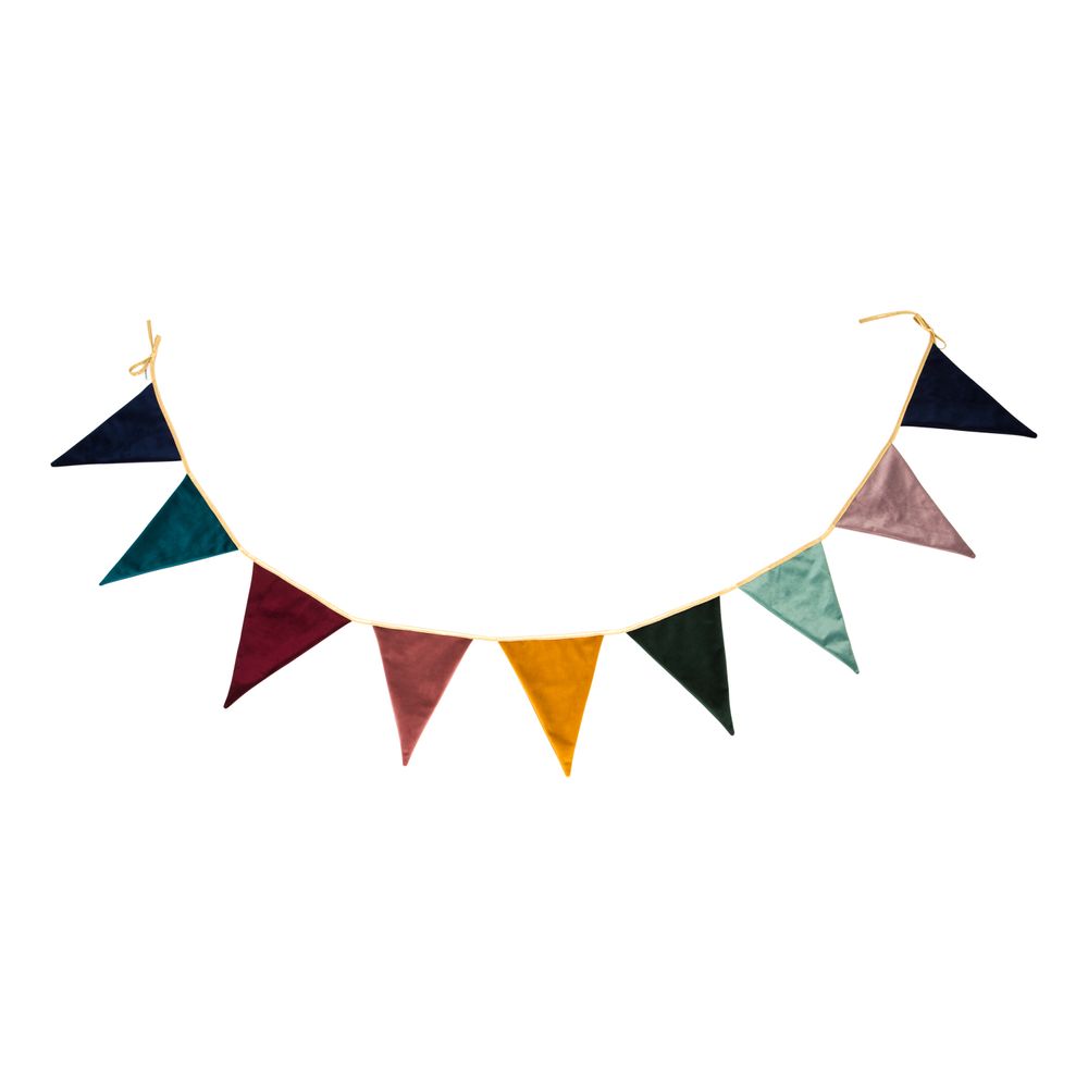 Children's party decorations - Velvet Garland Magic 200 cm - BETTY'S HOME
