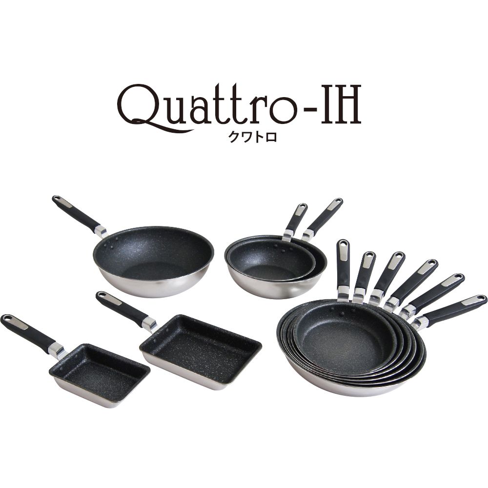 Frying pans - Japanese Premium 4 Layers and High Performance Coating Frying Pan - HIMEPLA COLLECTIONS