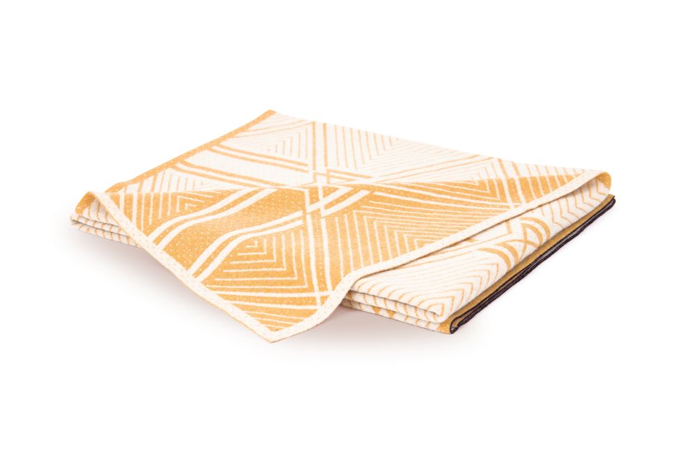 Throw blankets - The Signature Recycled Blanket - Off White/Popcorn - LA MAISON DE LA MAILLE
