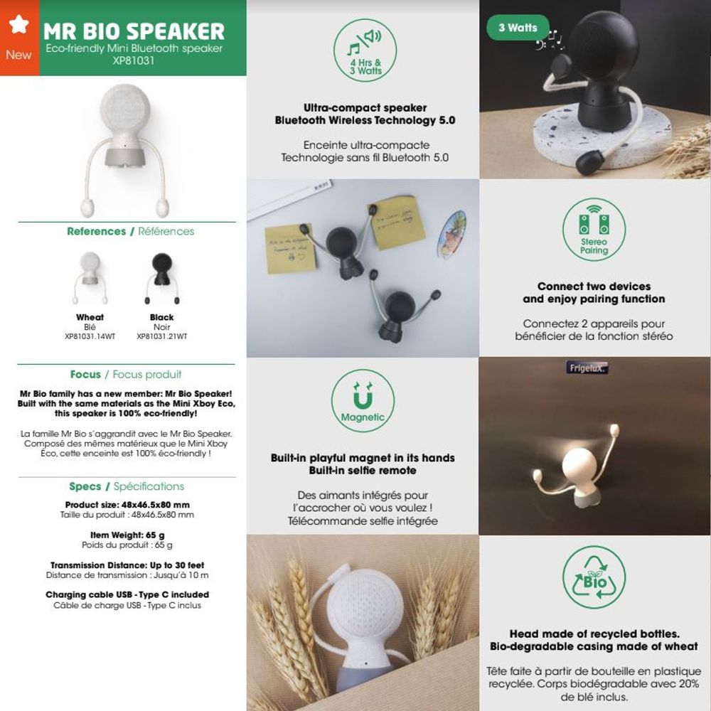 Other office supplies - Speaker-Mr Bio Speaker Collection - XOOPAR