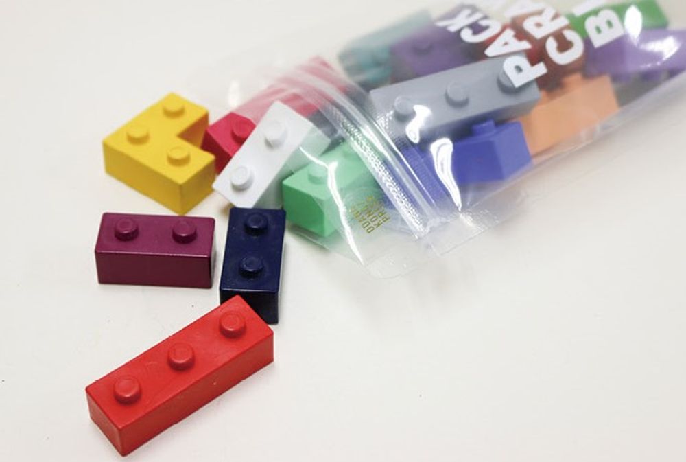 Jouets enfants - [GOOBER] CRAYON_BLOCK_PACK (18 pièces) - DESIGN KOREA