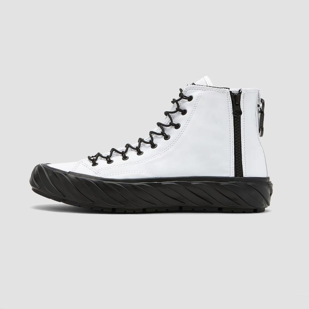 Shoes - [AGE] AGE SNEAKERS high top water resistance_white - DESIGN KOREA