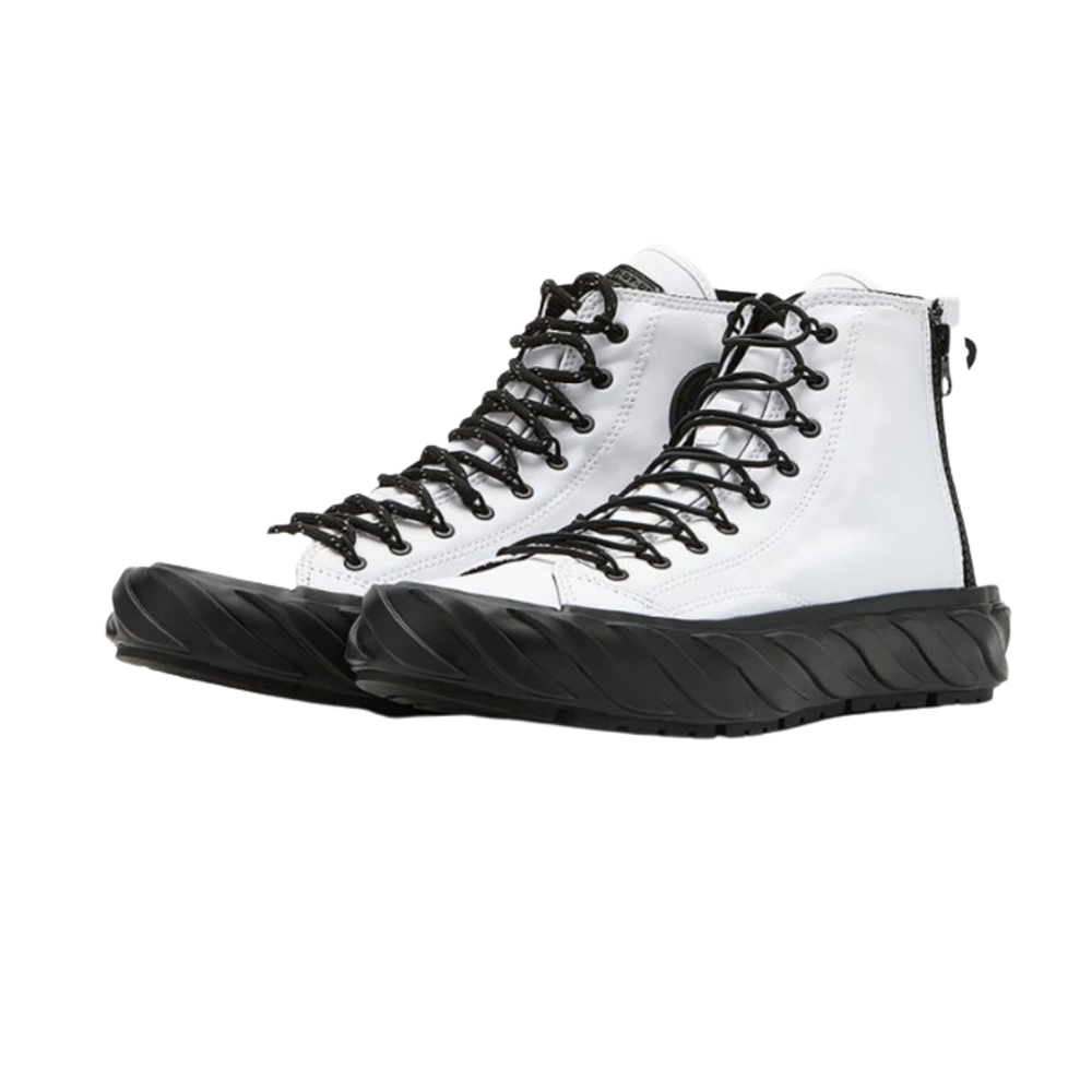 Shoes - [AGE] AGE SNEAKERS high top water resistance_white - DESIGN KOREA