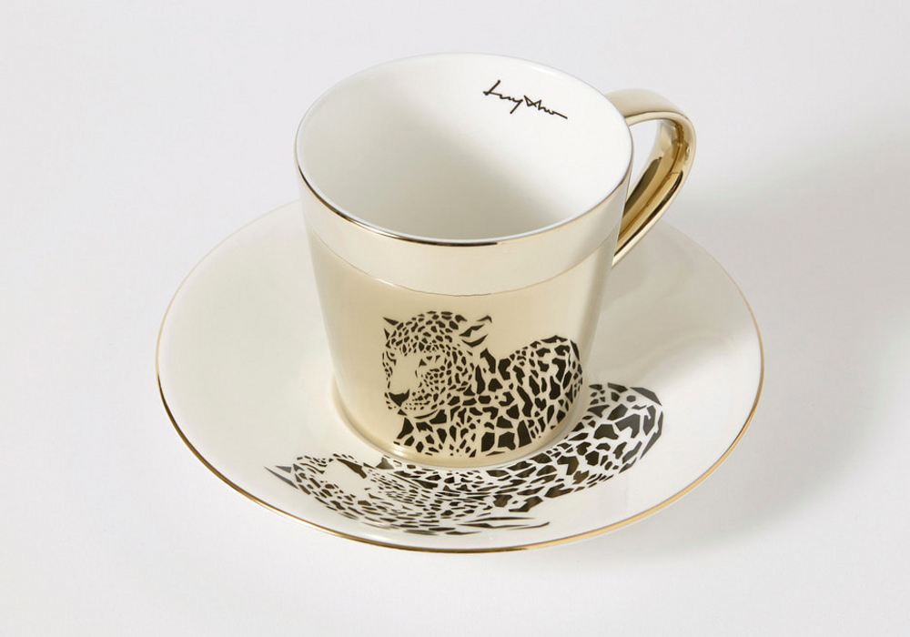Mugs - [LUYCHO] SR-01 Short Rounded_Amur Leopard - DESIGN KOREA