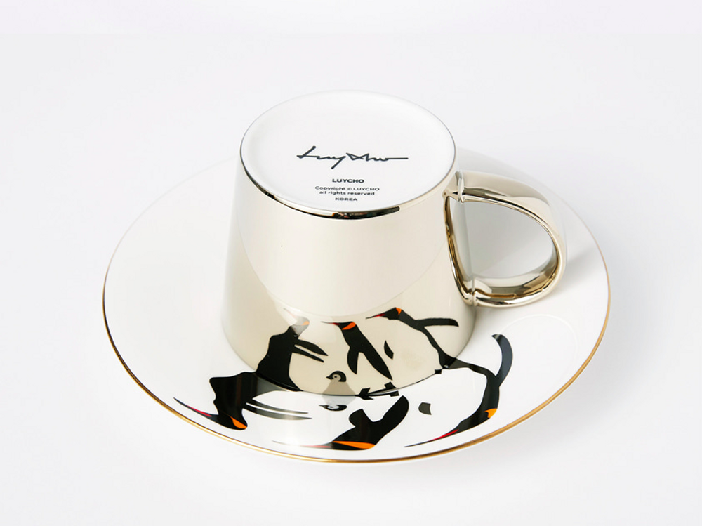 Mugs - [LUYCHO] SR-07 Short Rounded_Emperor Penguins - DESIGN KOREA