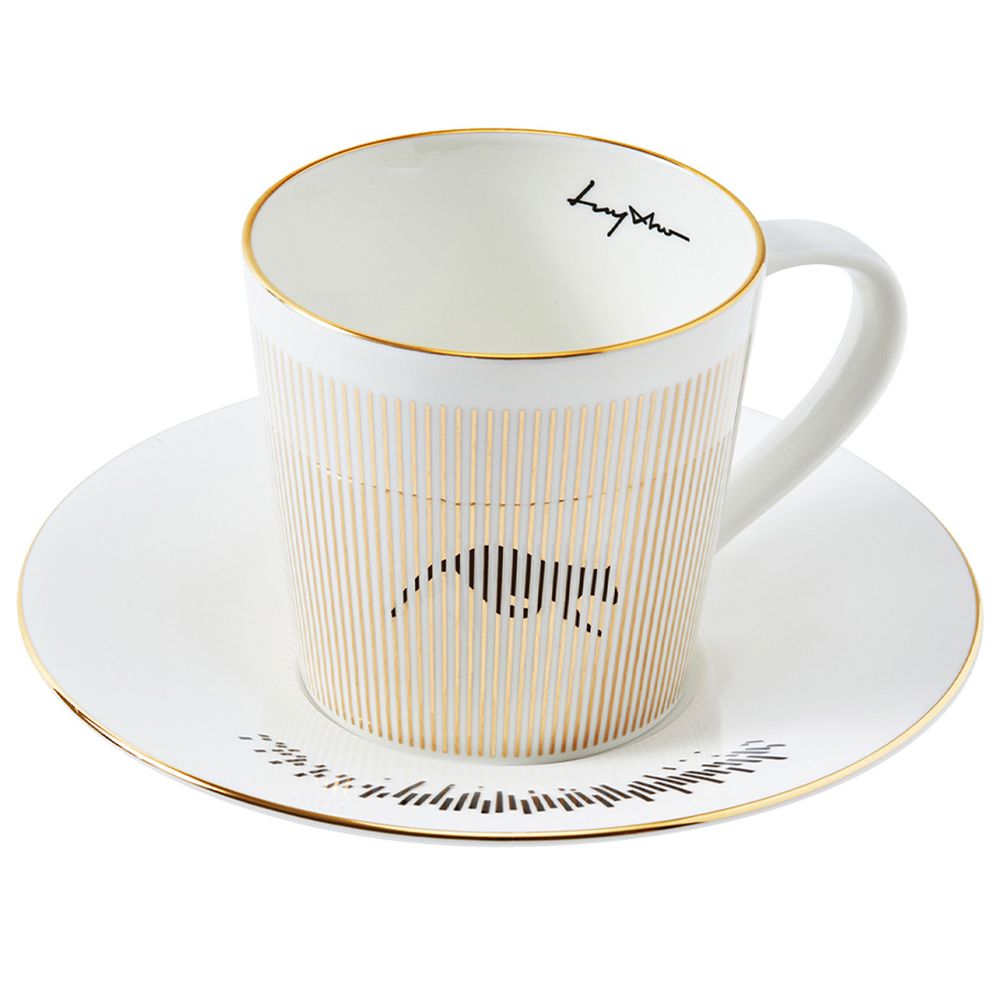 Tasses et mugs - [LUYCHO] Série de locomotion LUYCHO Le chat sauteur (tasse haute 330ml) - DESIGN KOREA