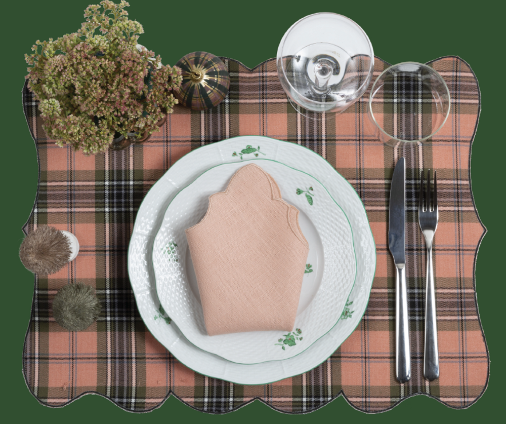 Décorations pour tables de Noël - COLLECTION TARTAN - LA GALLINA MATTA
