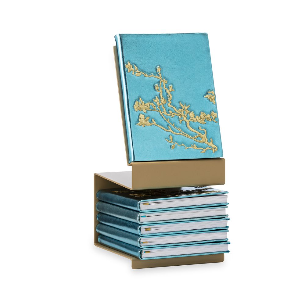 Bookshelves - Metallic golden shop article display - BIEN MOVES
