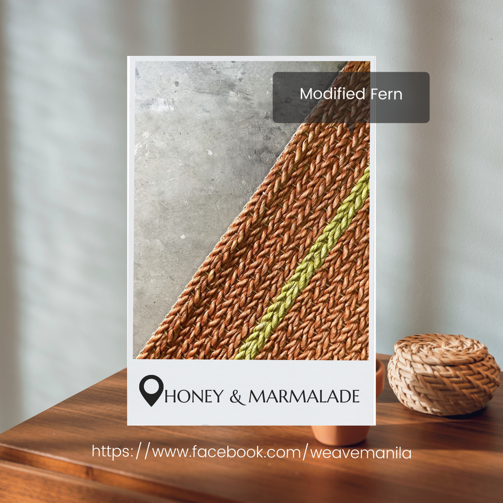 Tapis contemporains - Tapis modifié au miel de fougère et à la marmelade - WEAVEMANILA