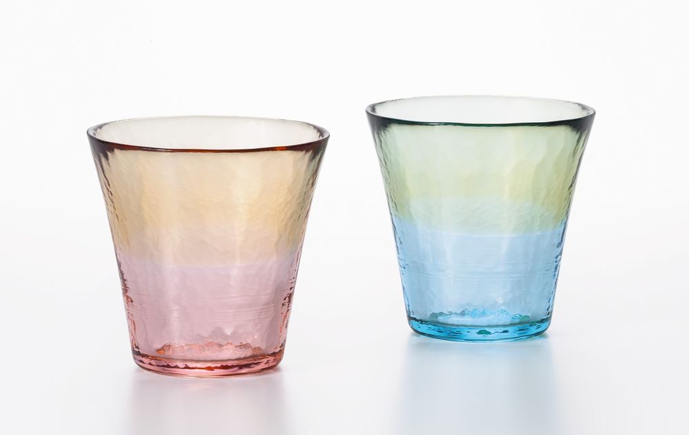 Tea and coffee accessories - Color of Nippon Utsuroi Glass set - ISHIZUKA GLASS CO., LTD.
