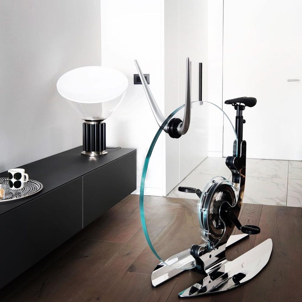Design objects - Teckell Ciclotte Chrome / Black - TECKELL