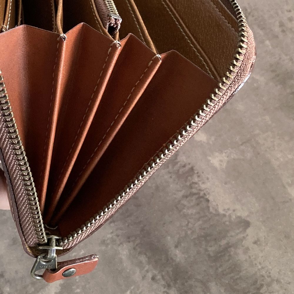 Leather goods - leather round wallet ≪DB≫ - WACHIFIELD