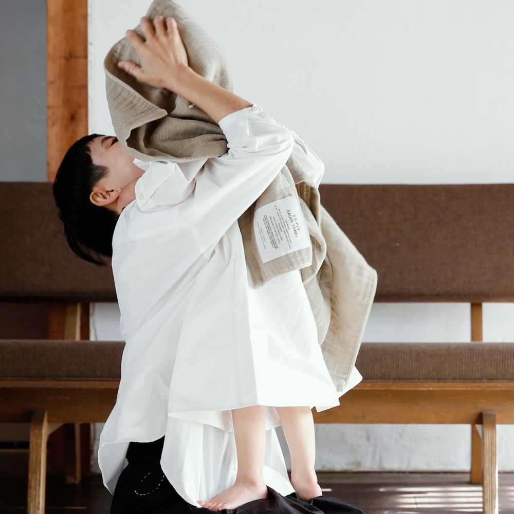 Throw blankets - 2.5-Ply Gauze / bath towel size-L - SHINTO TOWEL