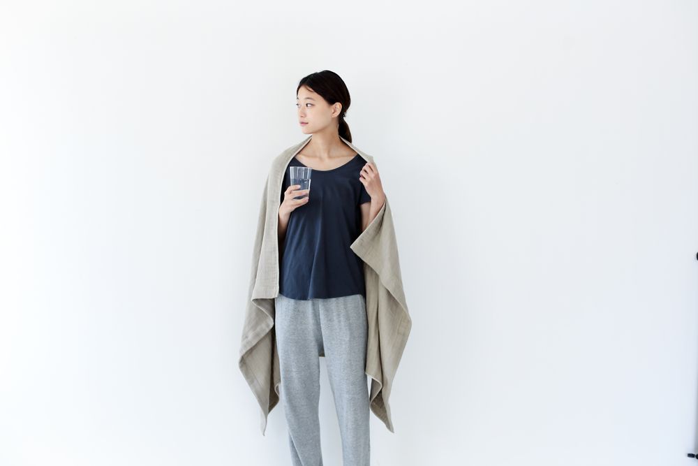 Throw blankets - 2.5-Ply Gauze / bath towel size-L - SHINTO TOWEL