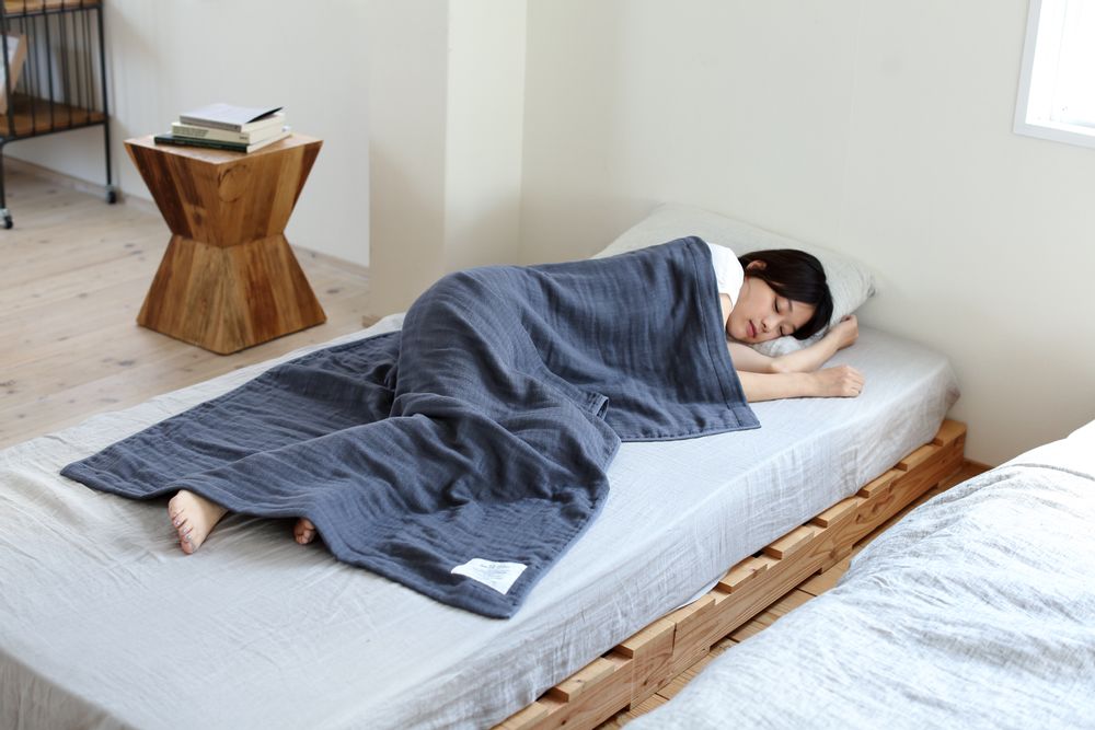 Throw blankets - 2.5-Ply Gauze / bath towel size-L - SHINTO TOWEL