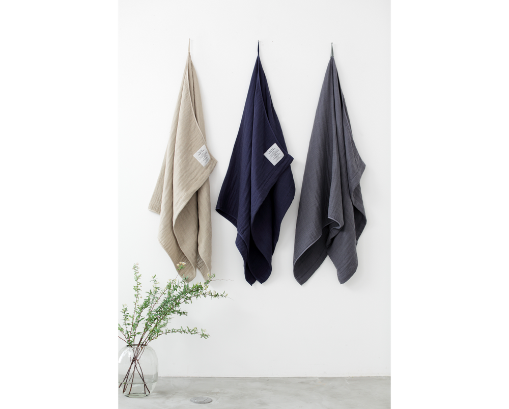 Throw blankets - 2.5-Ply Gauze / bath towel size-L - SHINTO TOWEL