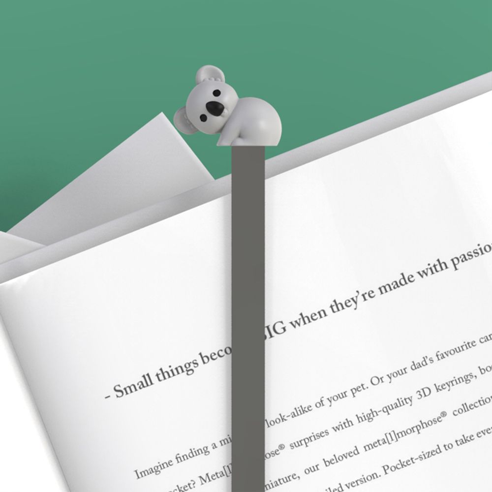 Travel accessories - Koala Bookmark - METALMORPHOSE