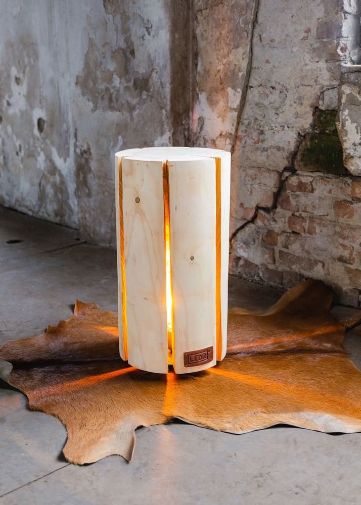 Floor lamps - Wood Light - Cherry Wood L - LEDR
