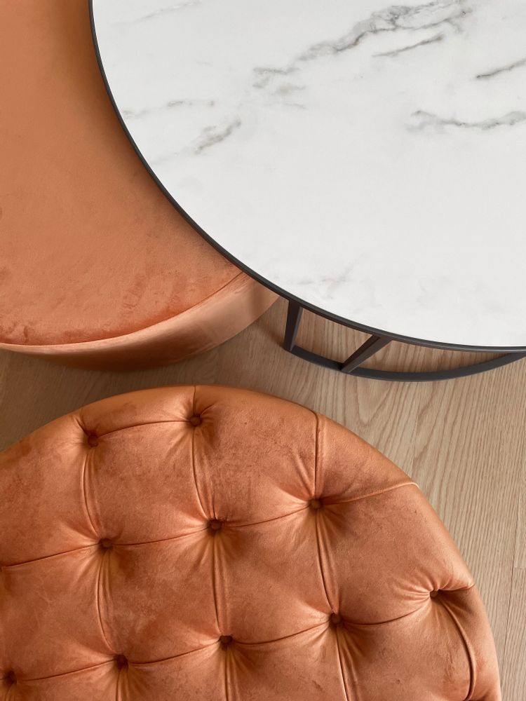 Poufs - Pouf en terre cuite - ZAGAS FURNITURE