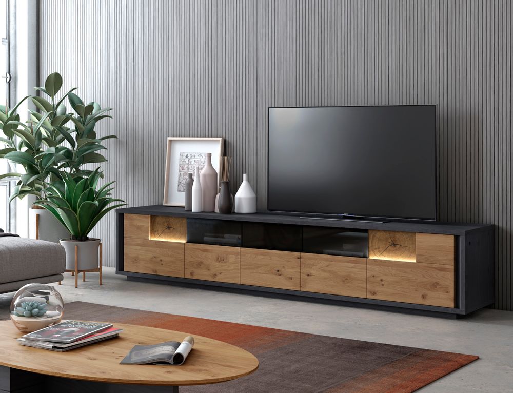 Sideboards - Megan Large TV Stand - ZAGAS FURNITURE