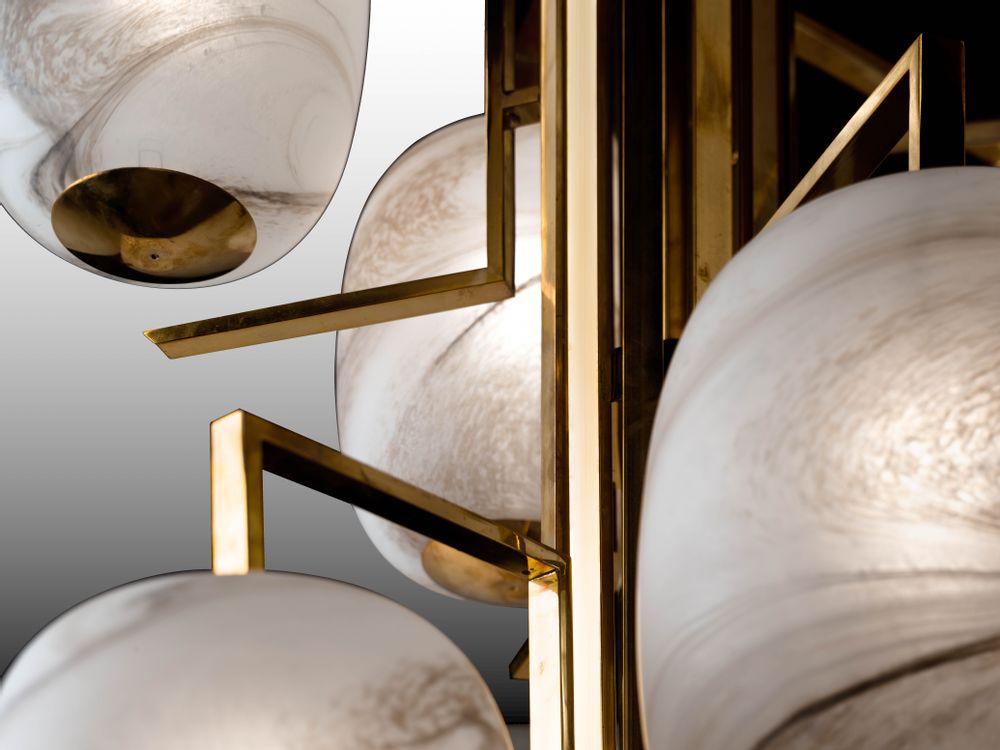 Ceiling lights - ROMA CHANDELIER - VILLARI