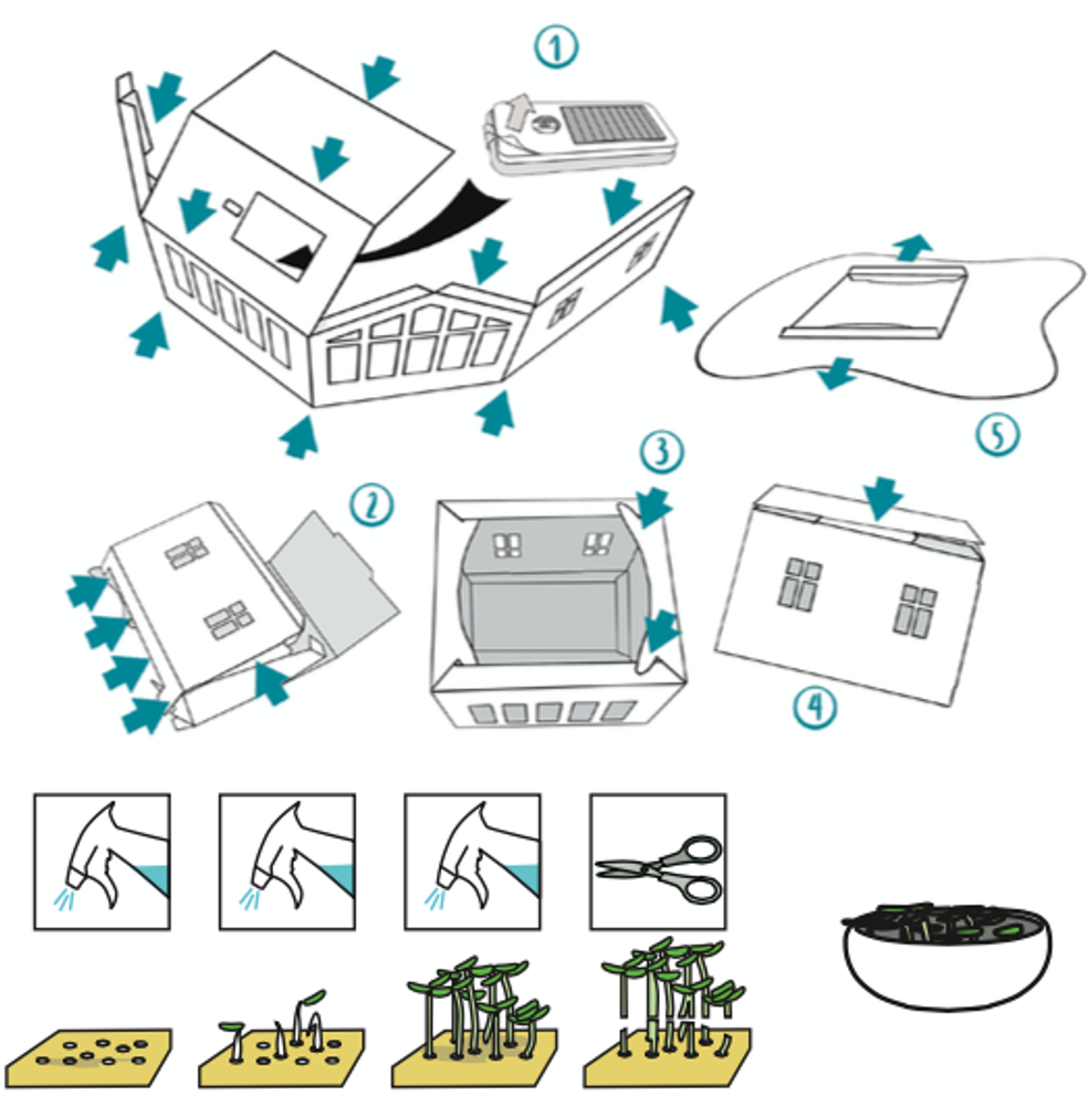Gifts - Casagami Solar Greenhouse - LITOGAMI