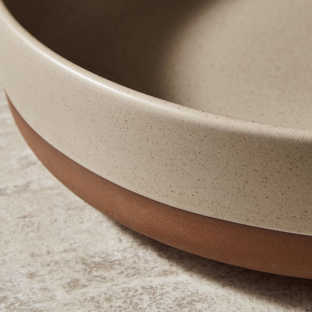 Bowls - Barbary & Oak Verona Pasta Bowls - Stone - RKW LTD - BARBARY & OAK