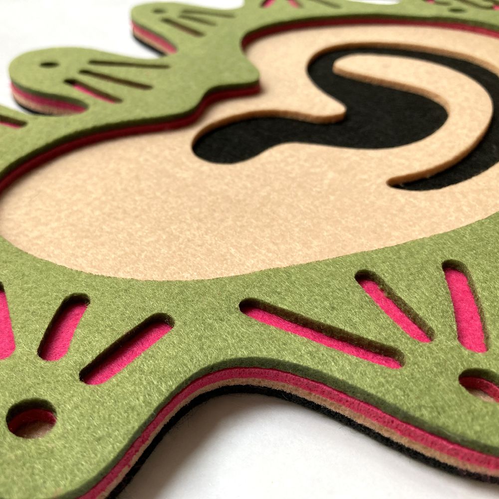 Autres décorations murales - EAR // décoration murale tactile - MINI ART FOR KIDS