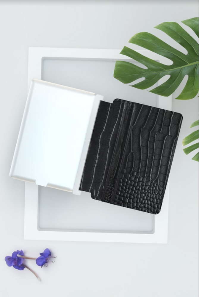 Autres fournitures bureau - Iné- The Wallet Porte-cartes en cuir recyclé Aligator Collection - XOOPAR