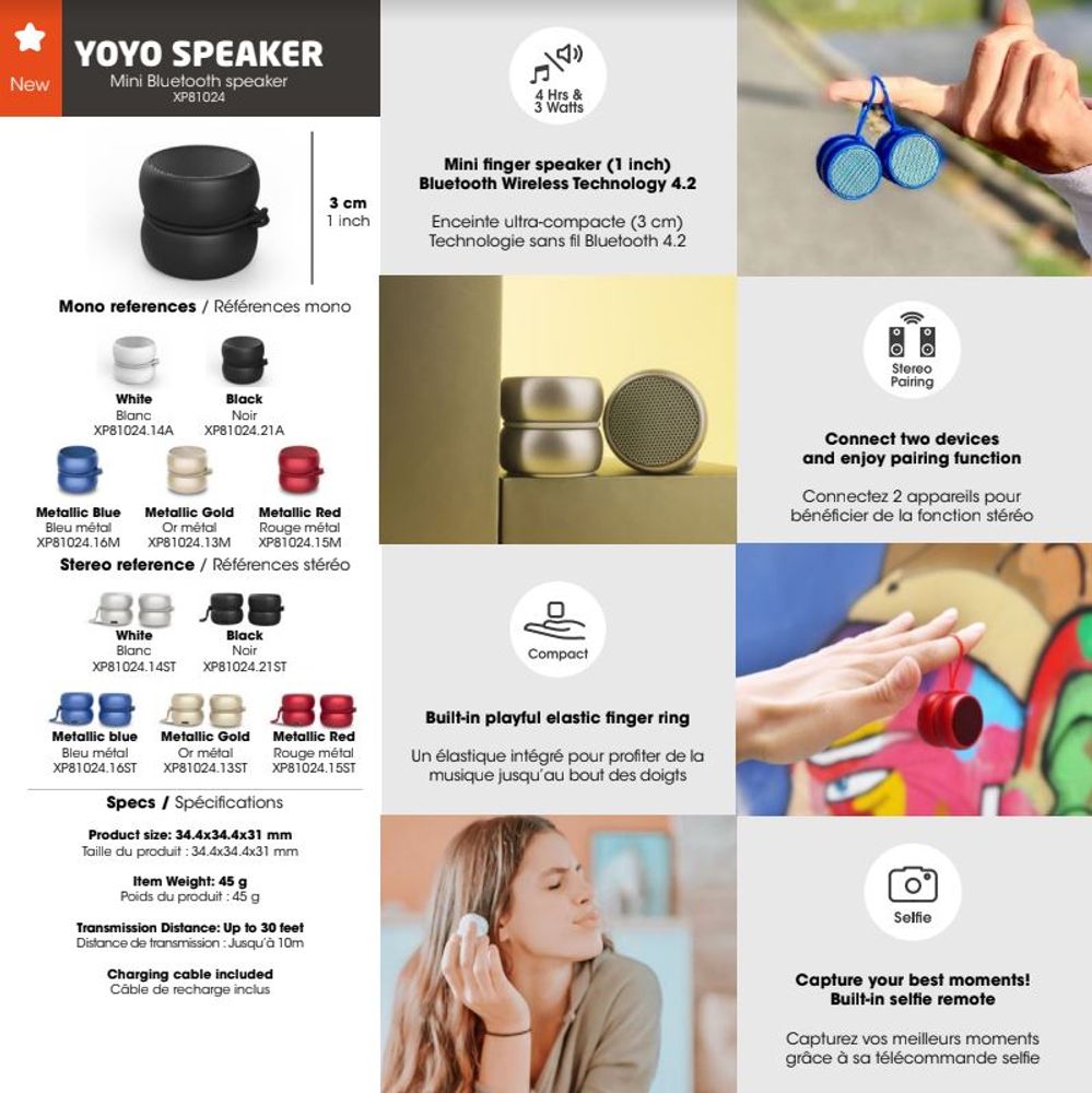 Speakers and radios - Speaker - Yoyo Mono Collection - XOOPAR
