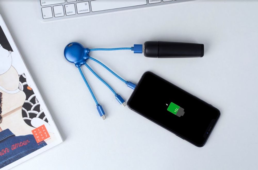 Autres fournitures bureau  - Câble USB-Octopus Métallique Collection - XOOPAR
