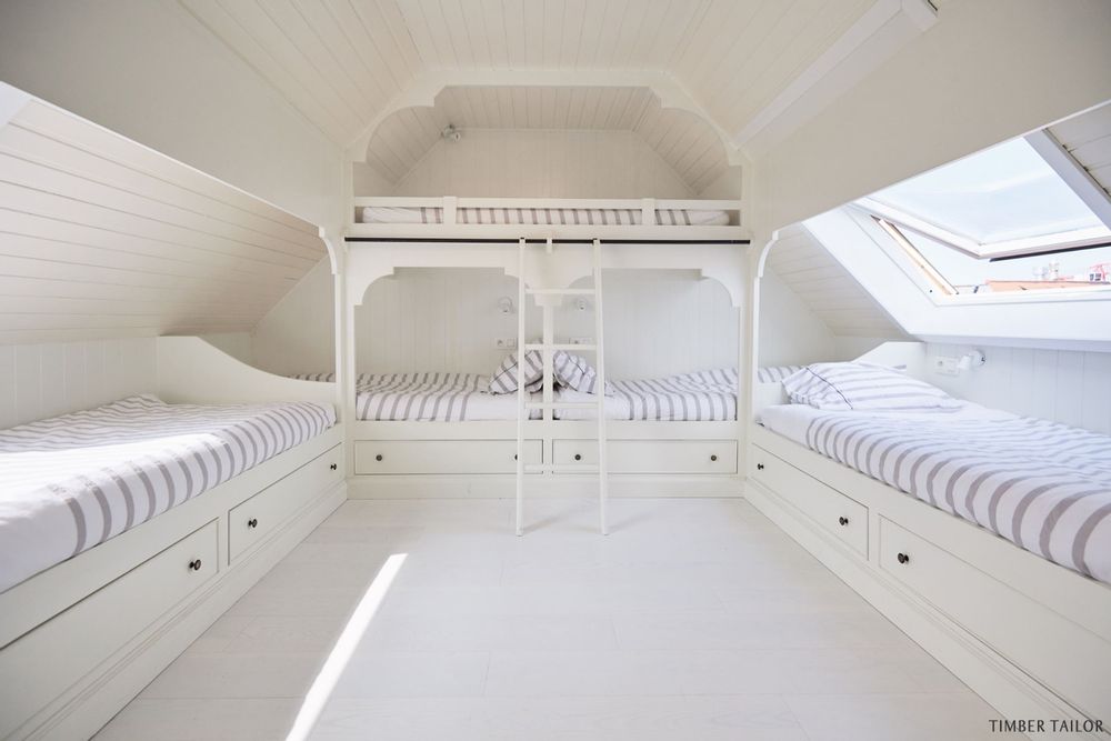 Chambres d'hôtels - Meuble de chambre sur mesure : lit, armoire, dressing - TIMBER TAILOR