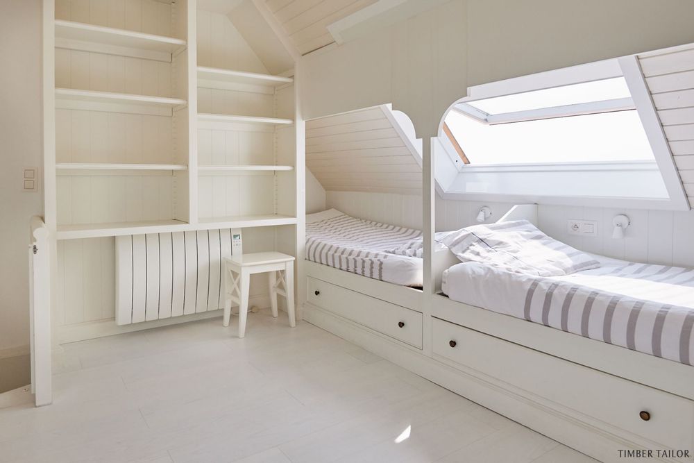 Chambres d'hôtels - Meuble de chambre sur mesure : lit, armoire, dressing - TIMBER TAILOR