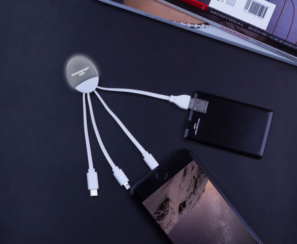 Travel accessories - USB cable - Ilo Octopus Light Collection - XOOPAR