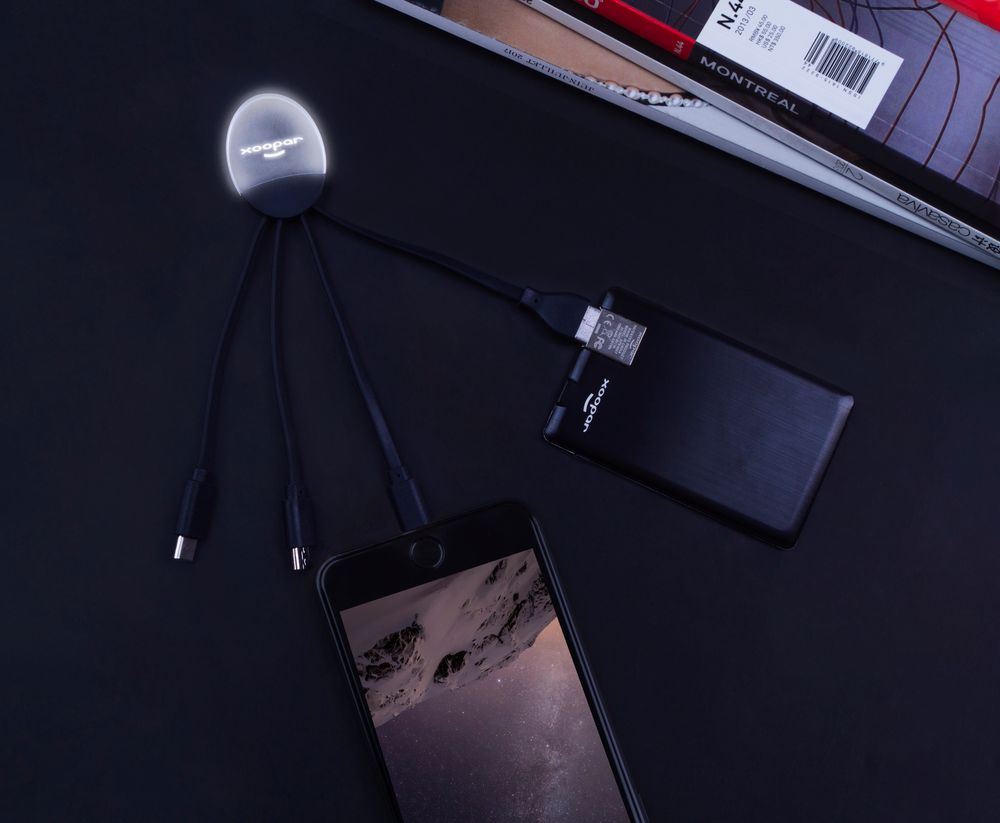 Travel accessories - USB cable - Ilo Octopus Light Collection - XOOPAR