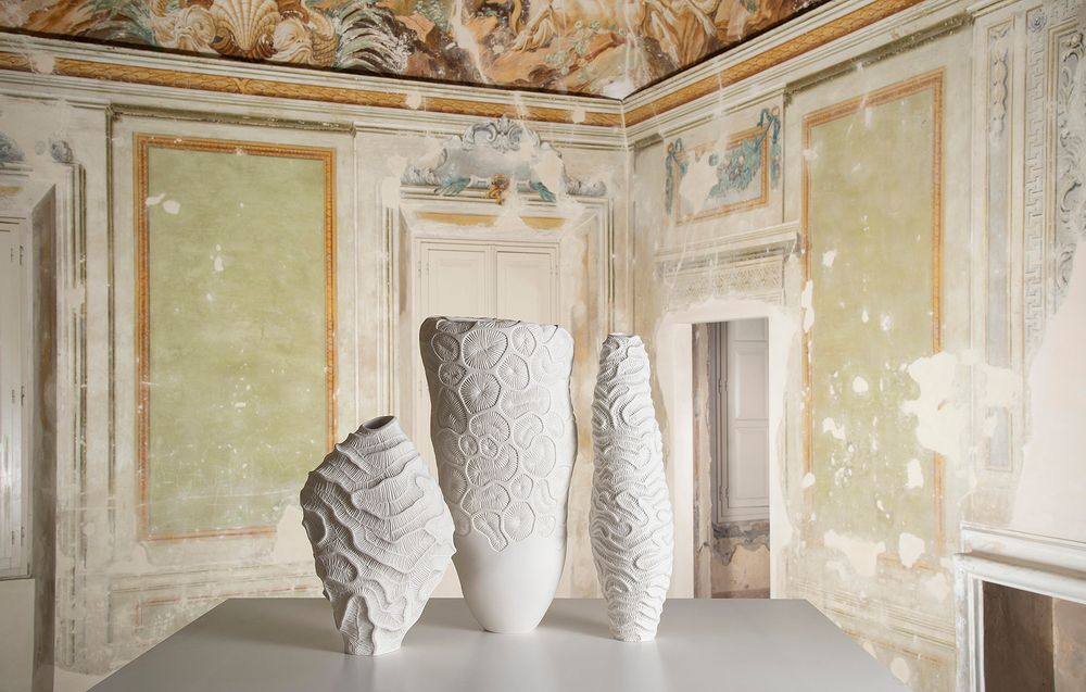 Vases - Vase POSEIDON white - FOS