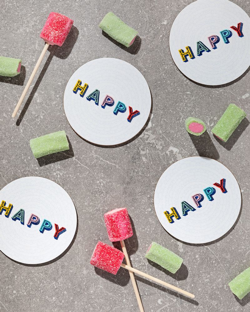 Sets de table - Happy - Plateaux - dessous de verre - plateau - JAMIDA OF SWEDEN