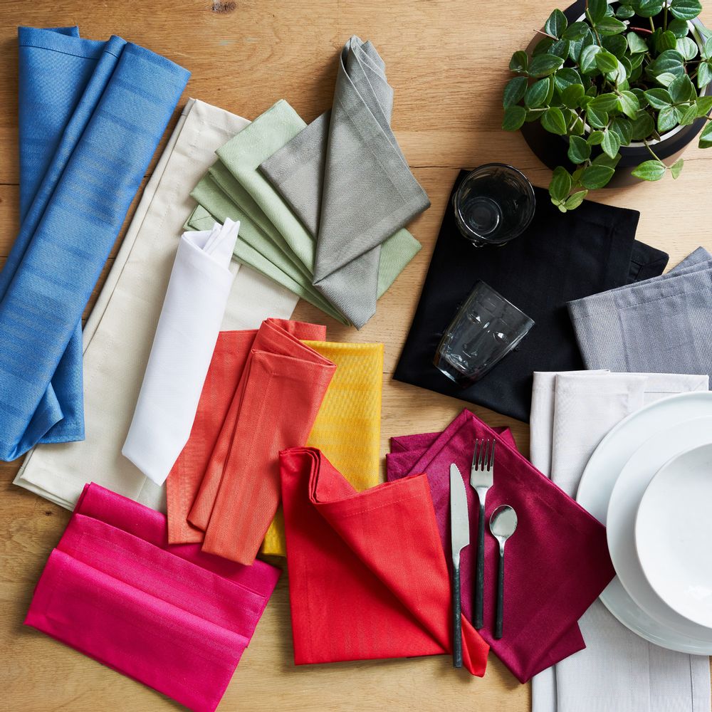 Linge de table textile - Nappe & Serviette - Arlequin - NYDEL PARIS