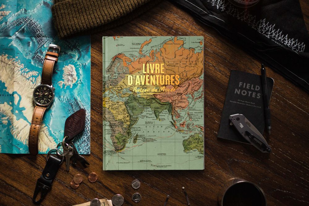 Travel accessories - Livre d'aventures autour du monde - AVENTURA ÉDITIONS
