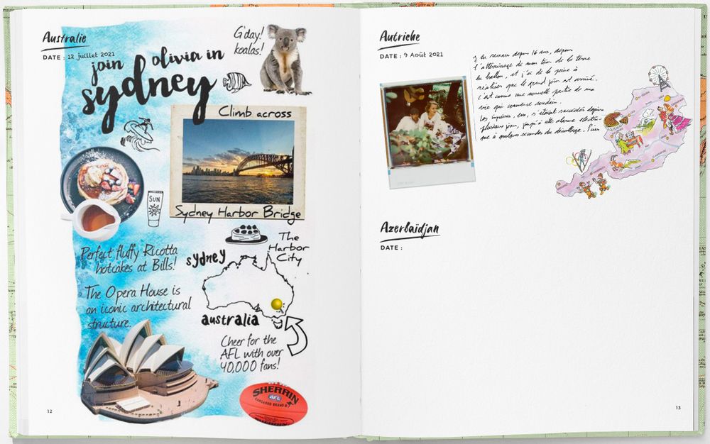 Travel accessories - Livre d'aventures autour du monde - AVENTURA ÉDITIONS