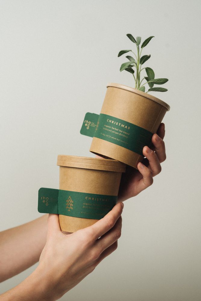 Spa - Christmas Organic Herbal Tea | Tea Infusion Drink it - Plant it - RHOECO - FINE ORGANIC GOODS