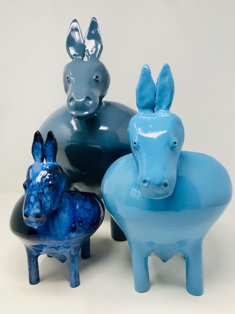 Design objects - THE FAMILY OF DONKEYS BOWL - FREAKLAB