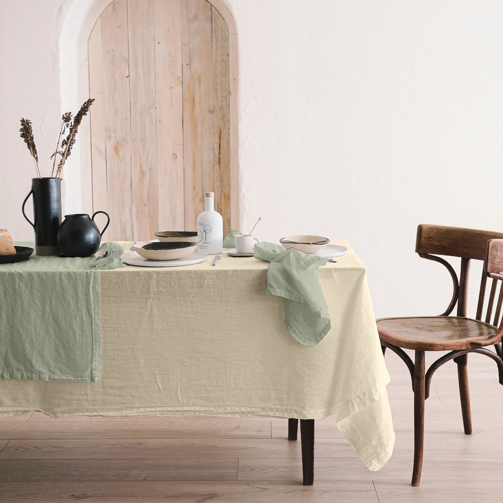 Table linen - Tablecloth & Napkin - Organic - NYDEL PARIS