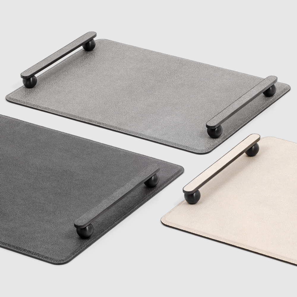 Trays - Leather Trays - PINETTI