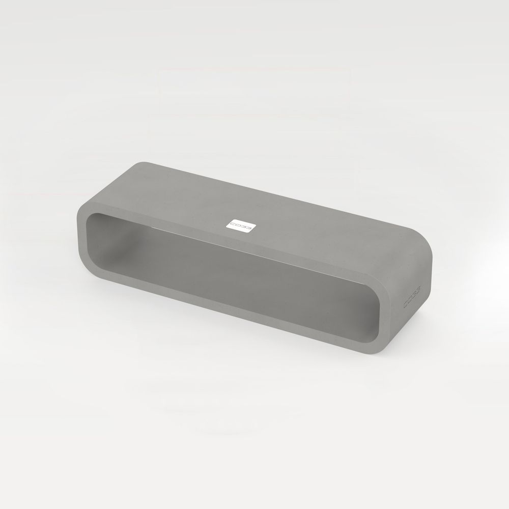 Banquettes pour collectivités - Meubles en béton élégants Groupe de sièges OPUS LONGUS avec facteur de bien-être - CO33 EXKLUSIVE BETONMÖBEL
