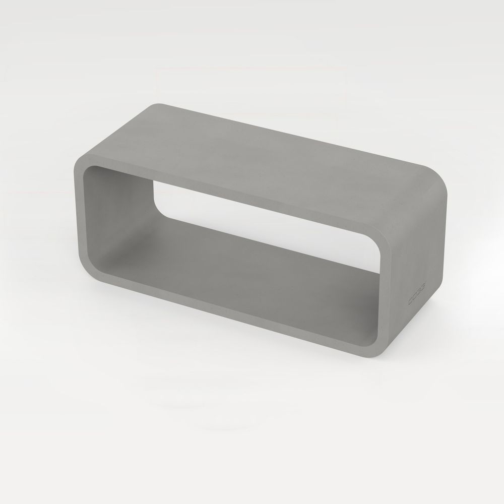 Banquettes pour collectivités - Meubles en béton élégants Groupe de sièges OPUS LONGUS avec facteur de bien-être - CO33 EXKLUSIVE BETONMÖBEL
